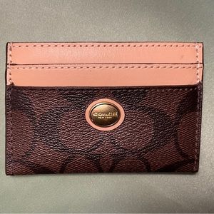 Coach credit card wallet